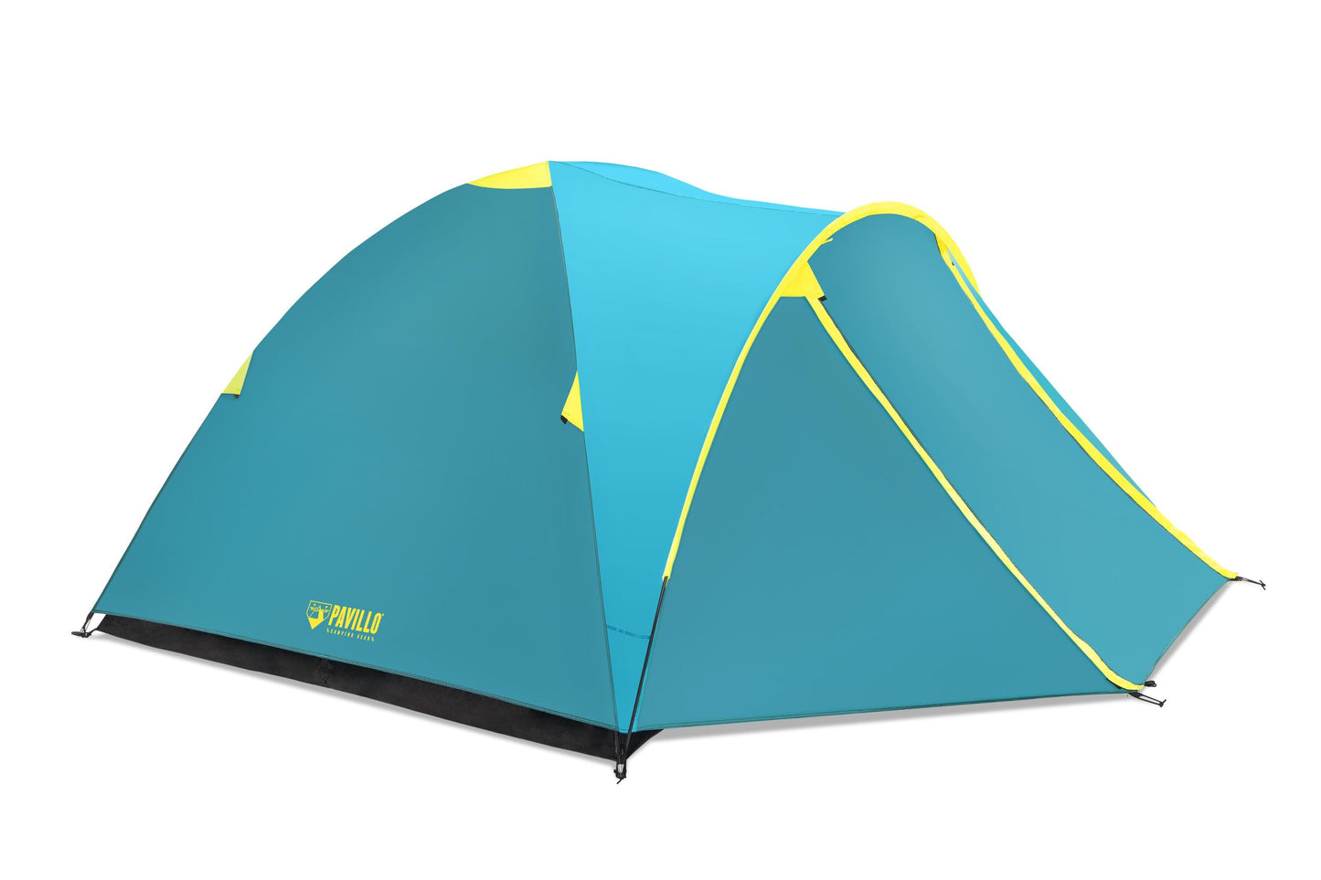 Bestway (2.10m+1.00m) x 2.40m x 1.30m activeridge 4 tent (tent, carry bag, fifteen pegs, two layers, 600mmh20)