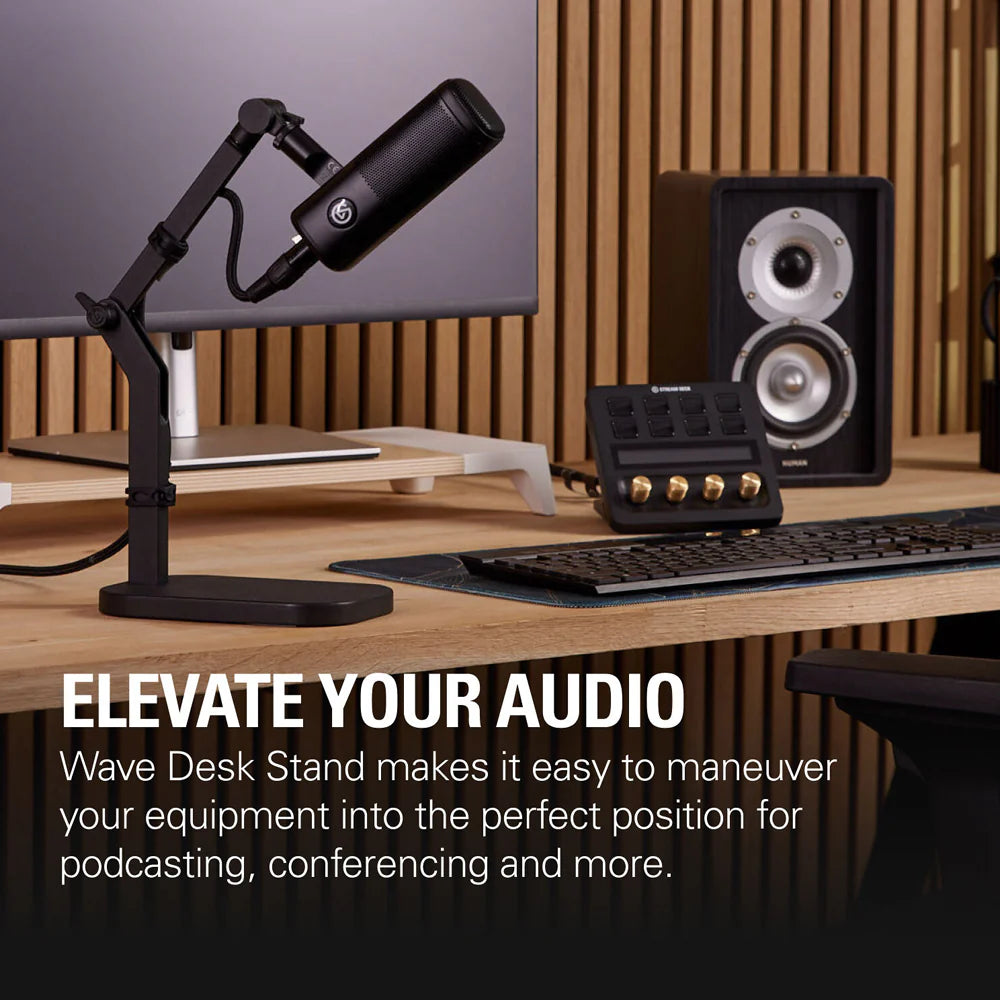 حامل  Elgato Wave Desk حامل  أسود