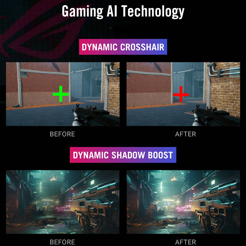 ASUS ROG STRIX XG27JCG Gaming Monitor - 27" 5K / 0.03ms / 180Hz / HDMI 2.1 / DP 1.4 / USB 3.0 / 3YW - Gaming Monitor