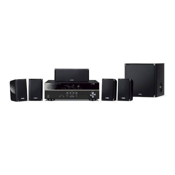 Yamaha 5.1 Channel Home Theater Package - Black