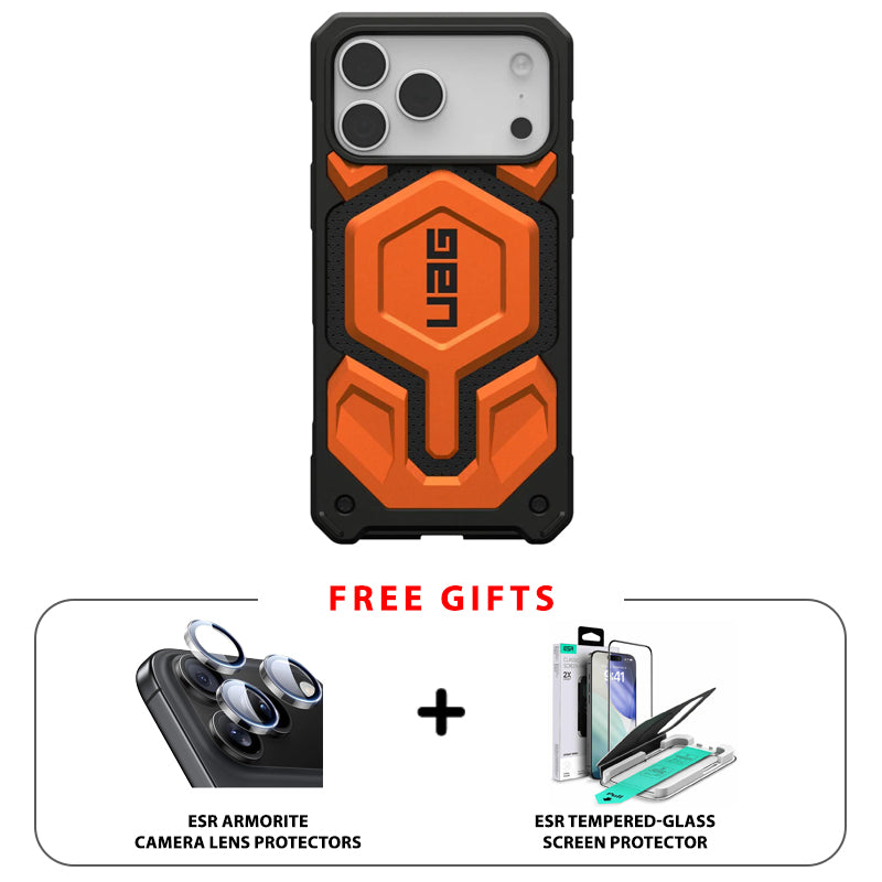UAG Monarch Pro Magsafe Case For Apple iPhone 17 Pro - Orange