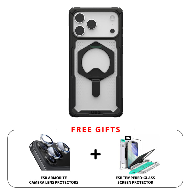 UAG Plasma XTE MagSafe Case For Apple iPhone 17 Pro - Black/Clear