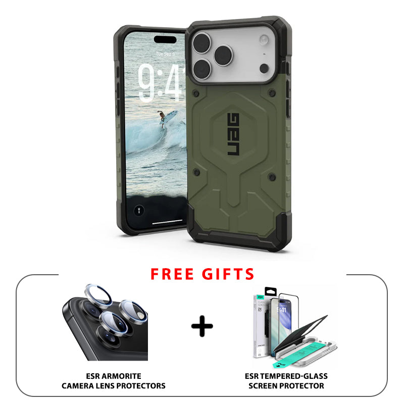 UAG Pathfinder MagSafe Case For Apple iPhone 17 Pro - Olive