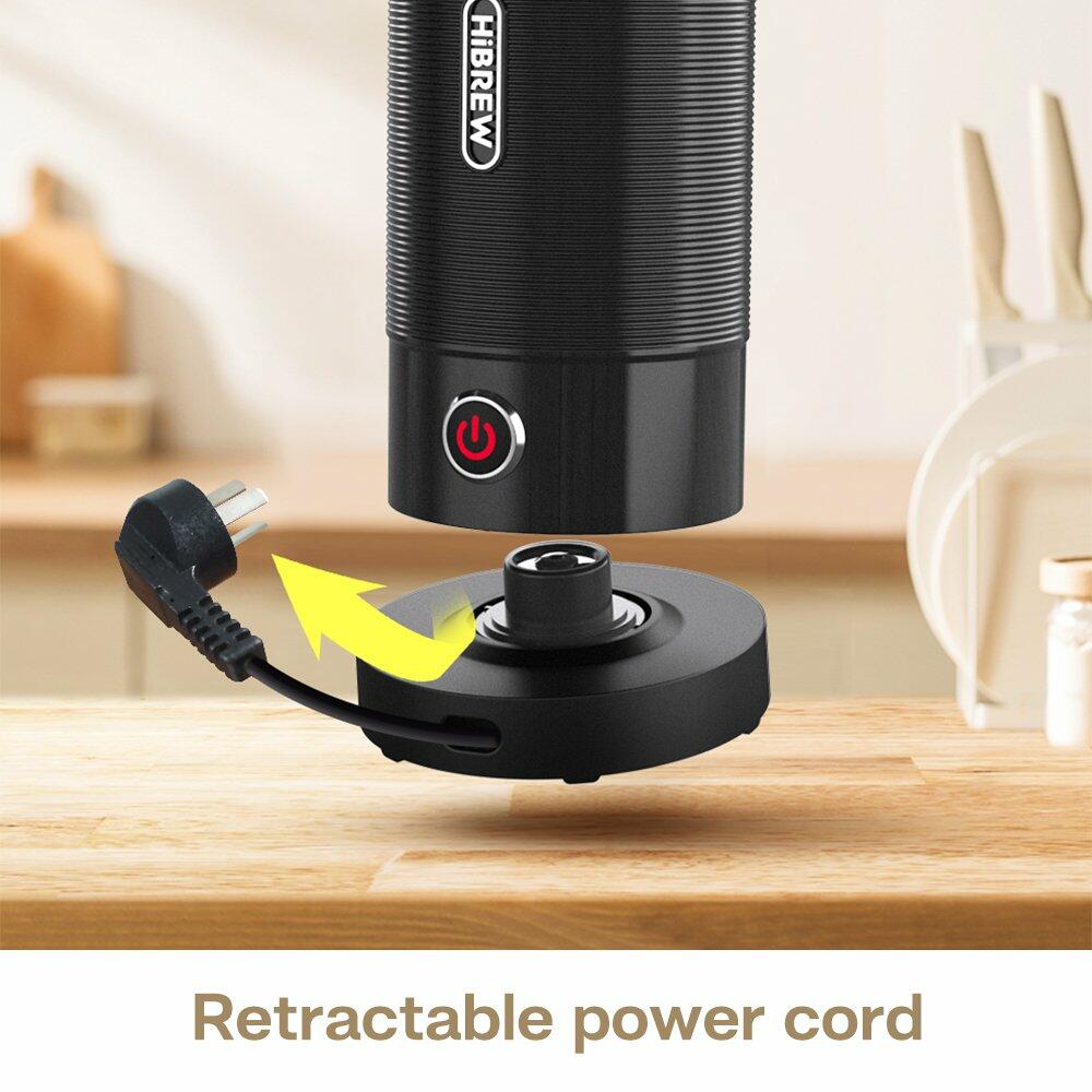 HiBREW MilK Frother Hot\cold M1A - Black Color