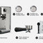 HiBREW 20Bar Semi Automatic Espresso Coffee Machine - H10B
