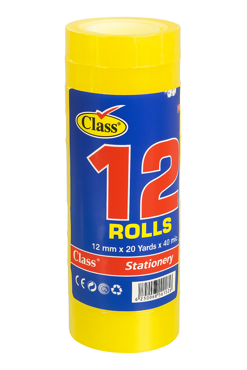 Class Yellowish Small Tape -  12mm / 12 x 1