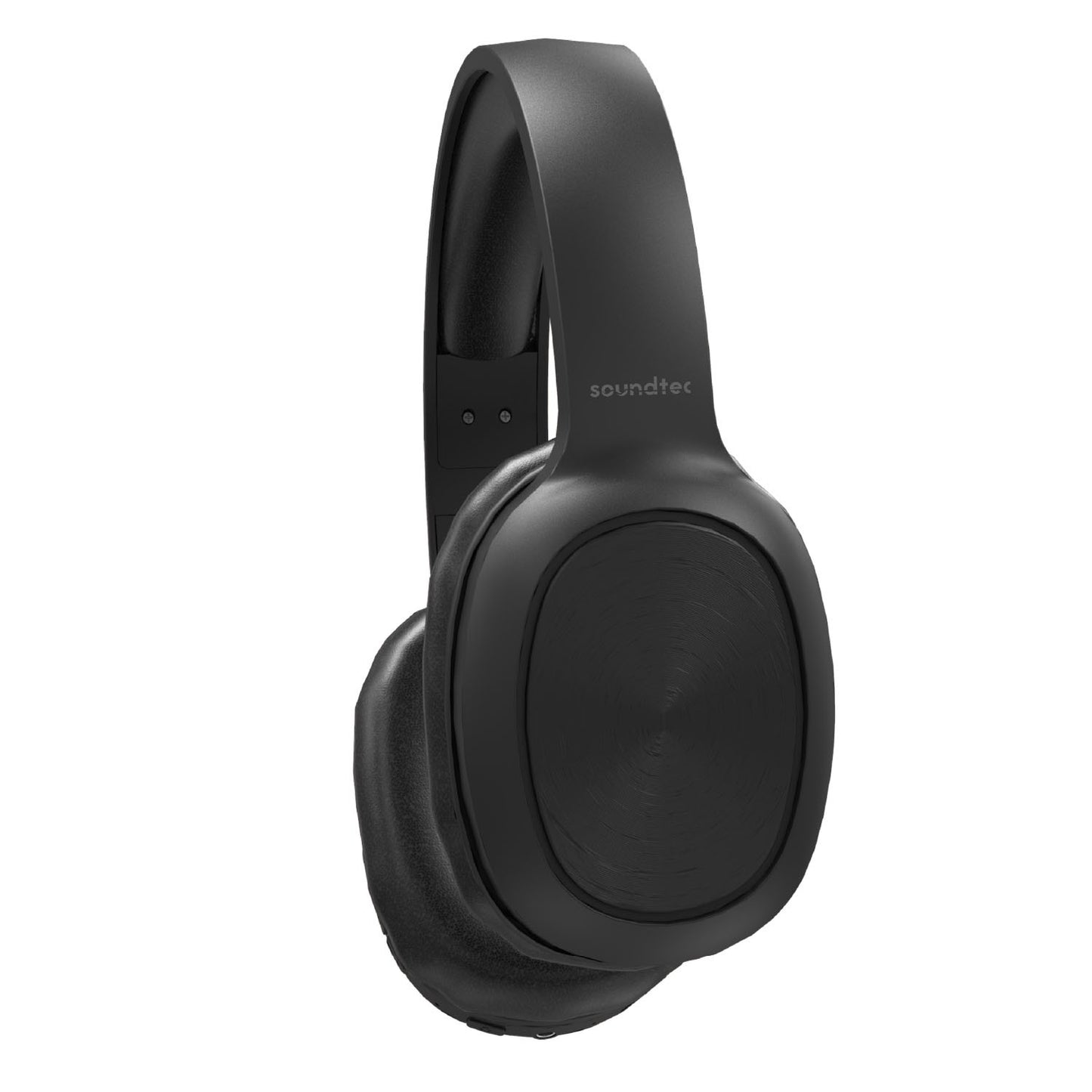 Soundtec By Porodo Pure Bass FM Wireless Headphone - Black