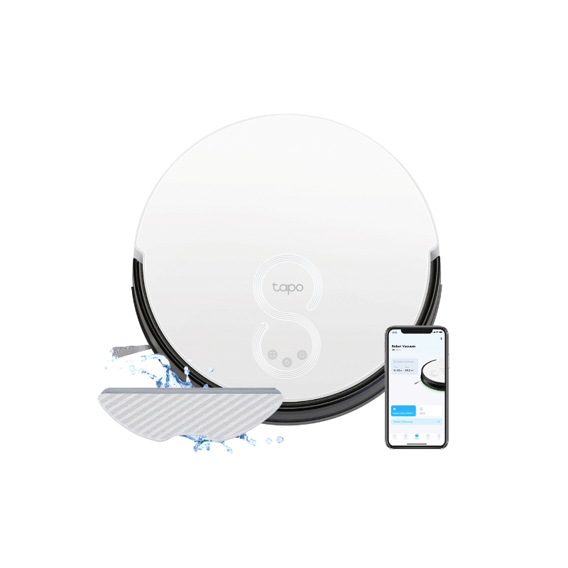 TP-Link (Tapo RV10) Robot Vacuum & Mop - 2600 mAh / 4-Level