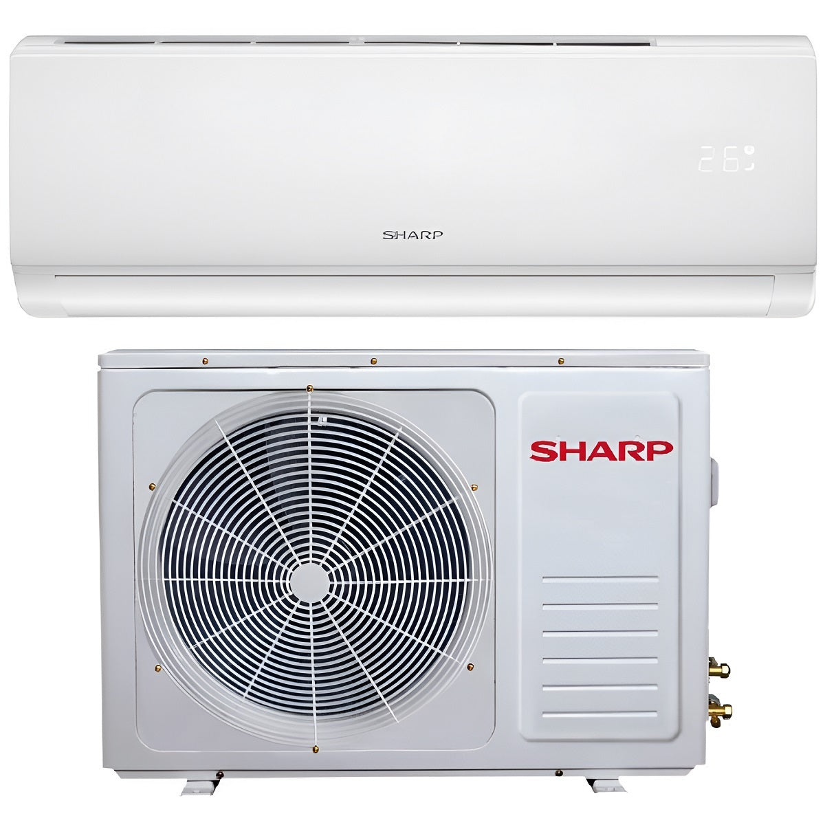 Sharp Split Air Conditioner 28,000 BTU - AH-A30GCB-K