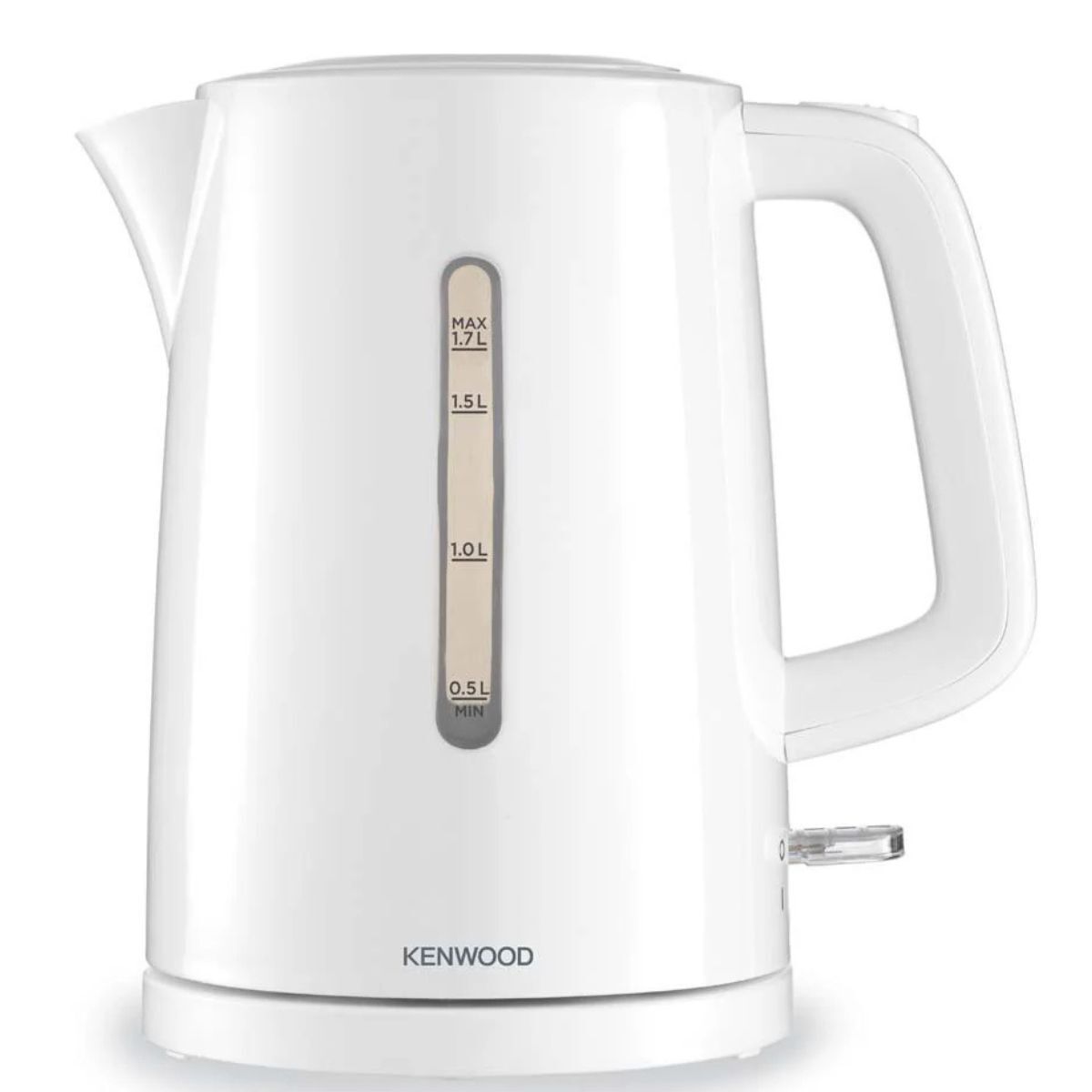 Kenwood Plastic Kettle 2200 Watts 1.7 Liters, White