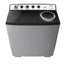 Panasonic Twin Tub Washing Machine 16KG,13KG,Abaya Wash, Silver - NA-W16XG1BKW