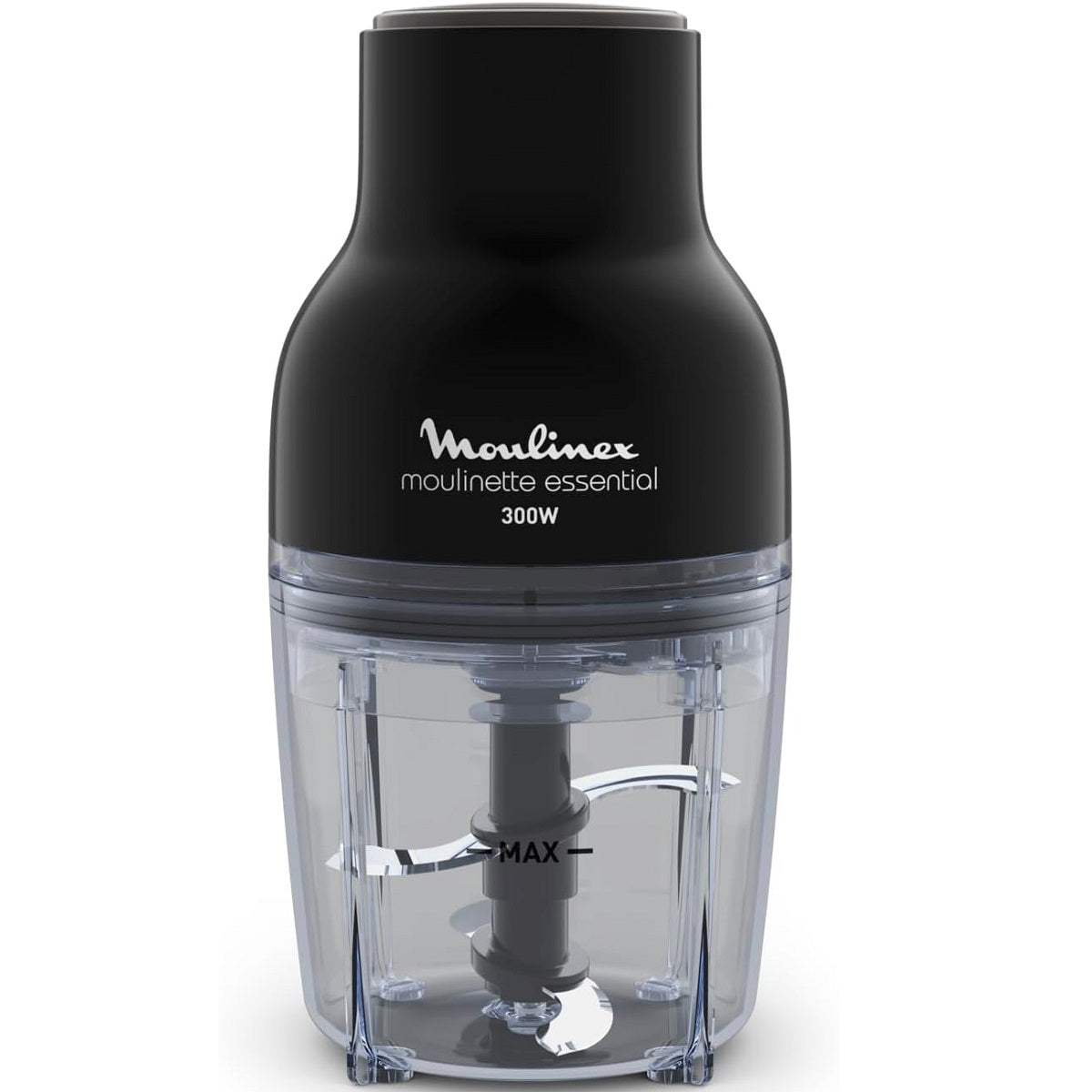 Moulinex Chopper with Extra Bowl 300 Watts 400ml, Black - DJ520827