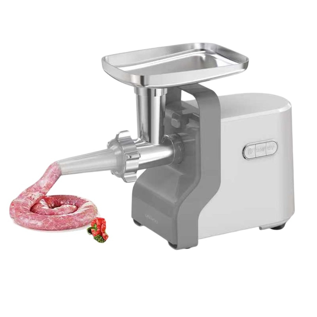 Daewoo 700W Meat Grinder 2 Speed - Silver / Gray - DMG 2005