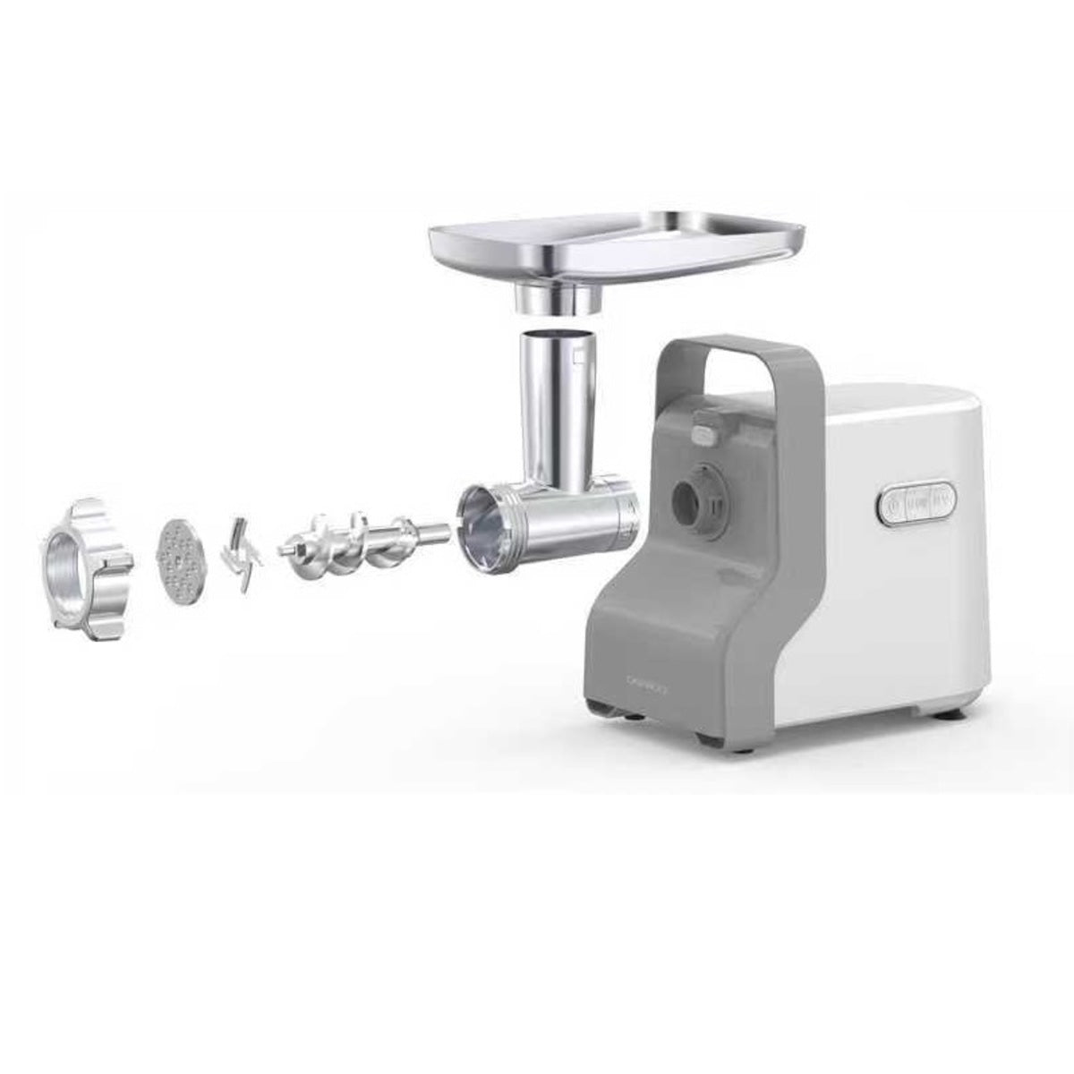 Daewoo 700W Meat Grinder 2 Speed - Silver / Gray - DMG 2005