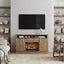 Orca Sliding Barn Door Console Up to 86-inch TVs - E115-VENEER