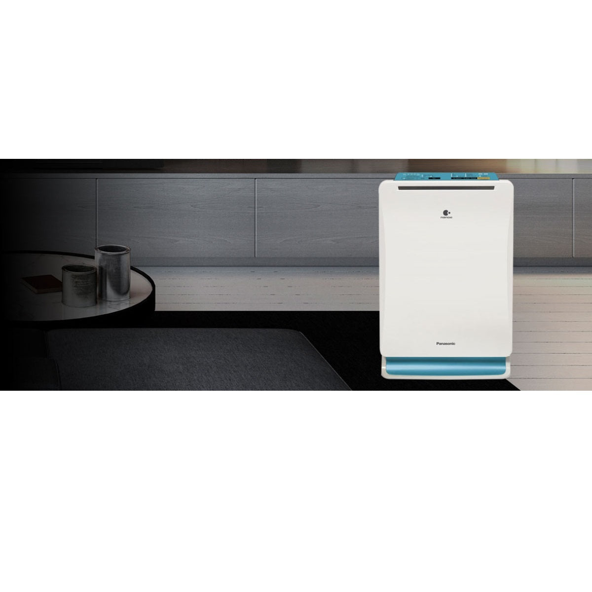 Panasonic Air Purifier 3D Circulation Airflow 26m² Coverage Area, White - F-VXM35MSK