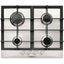 Flamegas Built-in Gas Hob 60cm 4 Burners, Stainless Steel - GT64HIX