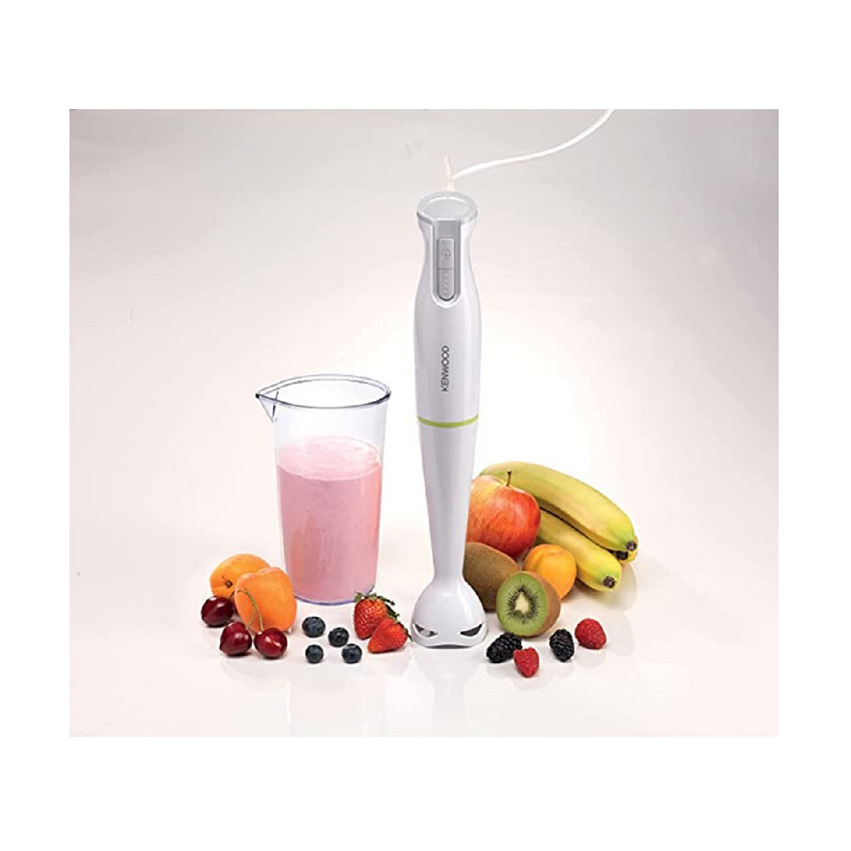 Kenwood Hand Blender 600 Watts 1 Speed + Turbo - HBP02.001WH