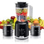 Braun PowerBlend Blender with 2 Mill 1.2 Liters 600 Watts, Black - JB1023-BK
