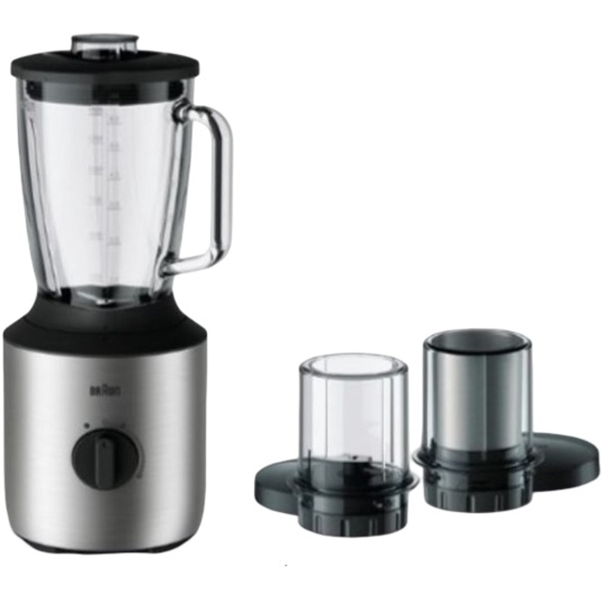 Braun Blender with 2 Mill 800 Watts 2 Liters - JB3273SI-BL