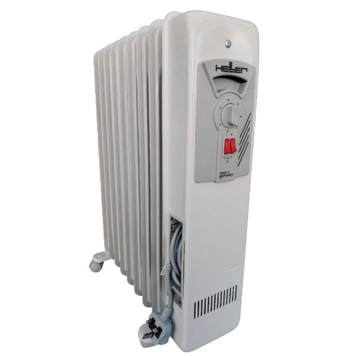Heller Oil Heaters 15 Fins 2500 Watts - White - MAB-2515