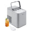 Midea 12kg Bullet Ice Maker, Gray - MERI12BG43KW