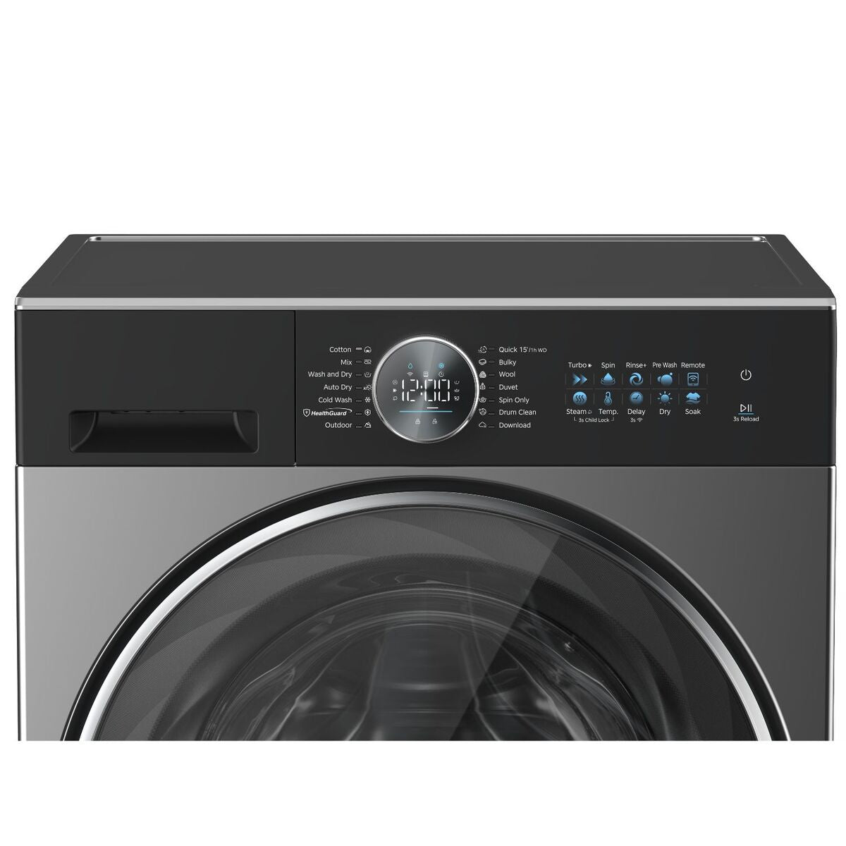 Midea Front Load Washer Dryer 15KG/9KG - Titanium