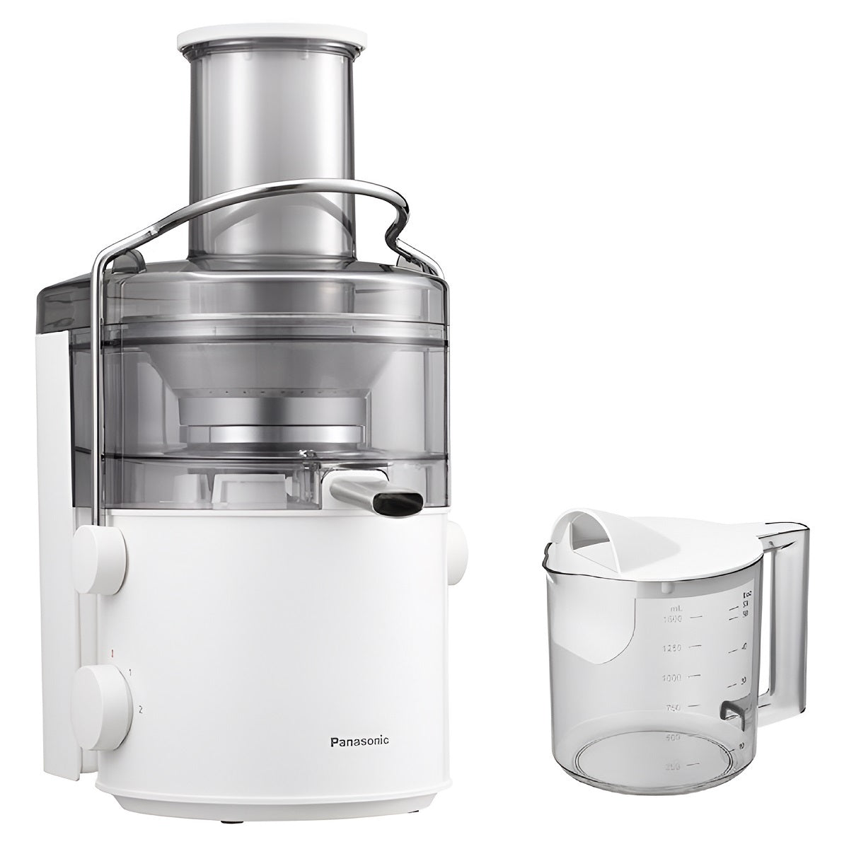 Panasonic Juicer 1000 Watts 2 Liters, White - MJ-CB100WTZ