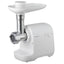 Panasonic Meat Grinder 1700 Watts 4 Attachment, White - MK-GX1700WTZ
