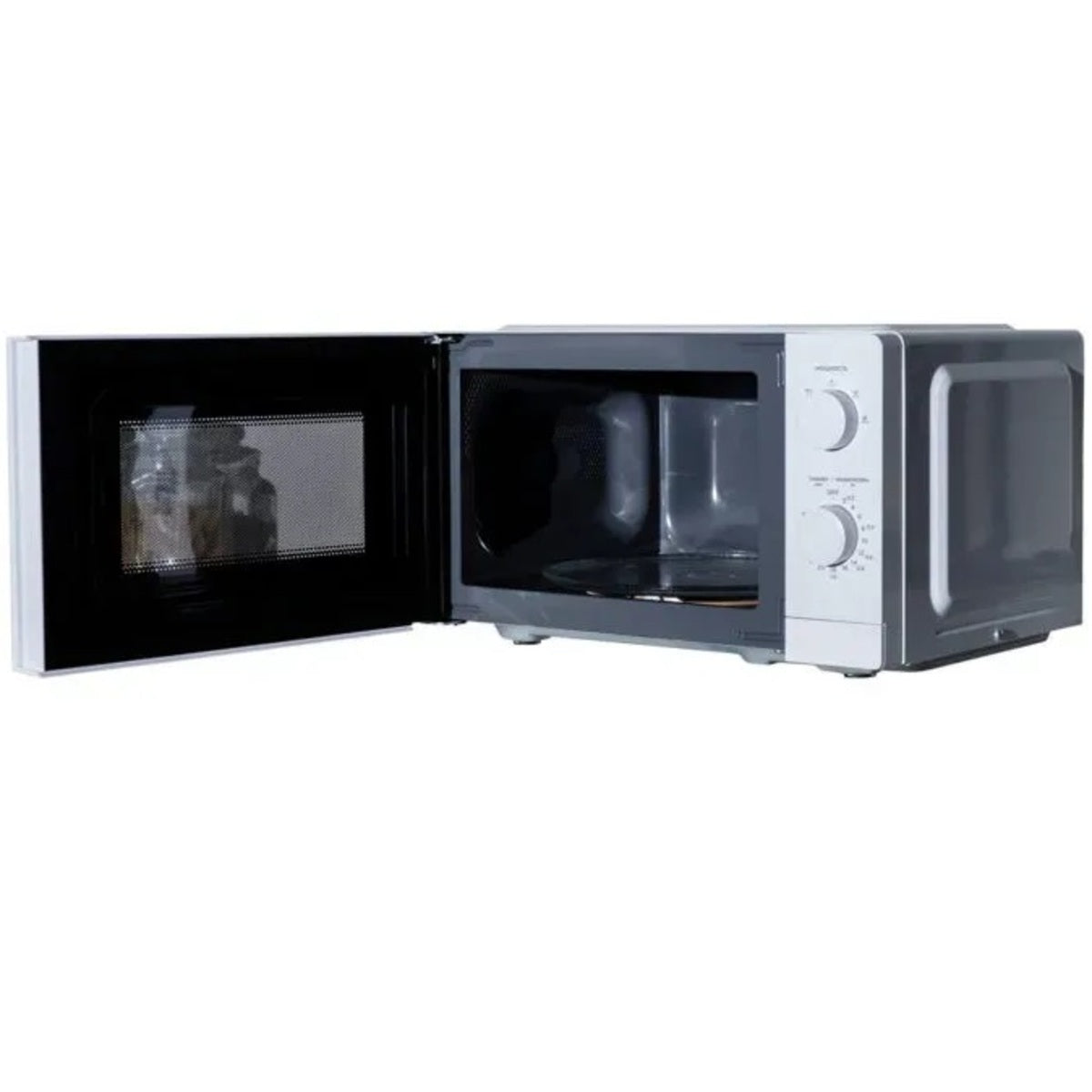 Midea Microwave Oven 20 Liters 700 Watts, White - MM7P012MZ-WH