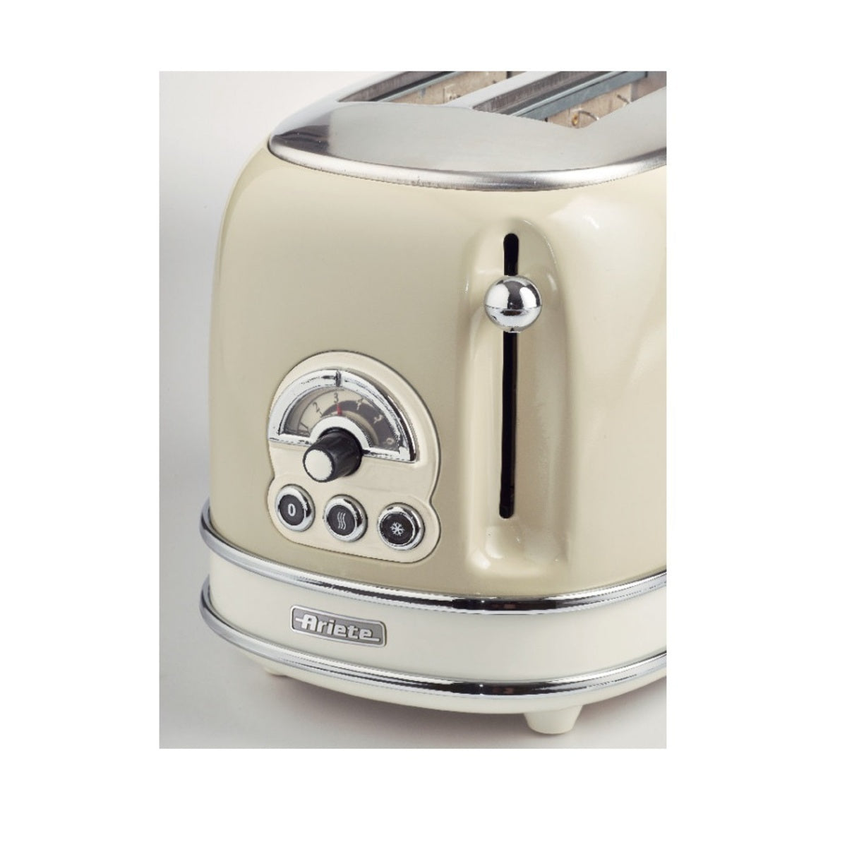 Ariete Vitage Toaster 810 Watts 2 Slice, Beige - MOD15513