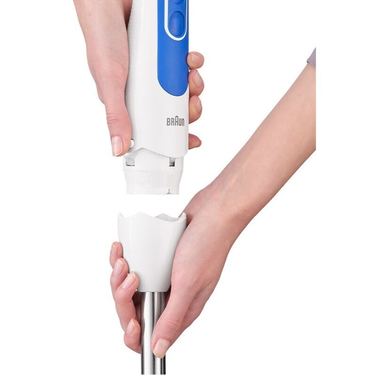 Braun Hand Blender 700 Watts 1.25 Liters, White - MQ3048