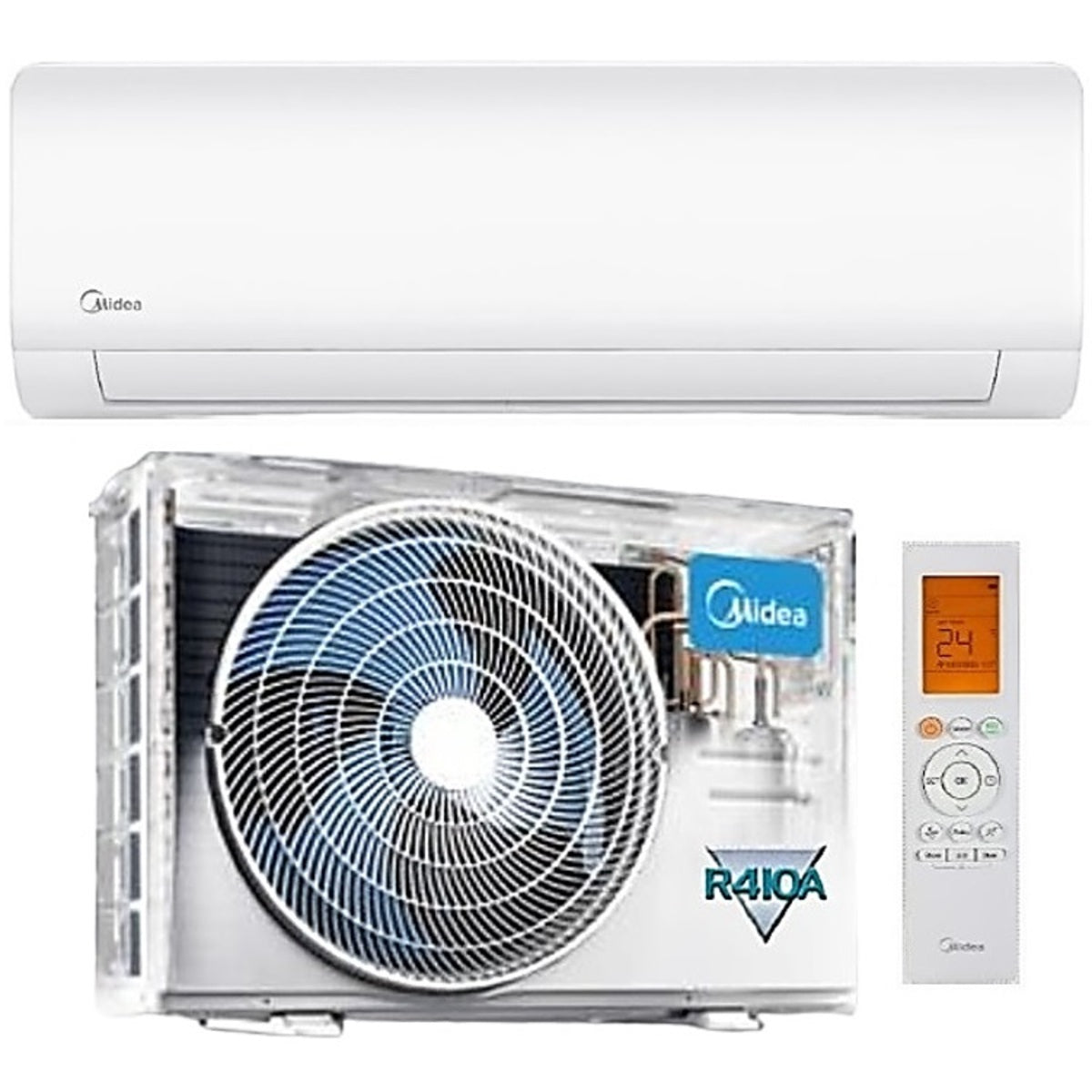 Midea Split Air Conditioner 12,000 BTU Wi-Fi - MSKAG1-12CR-I