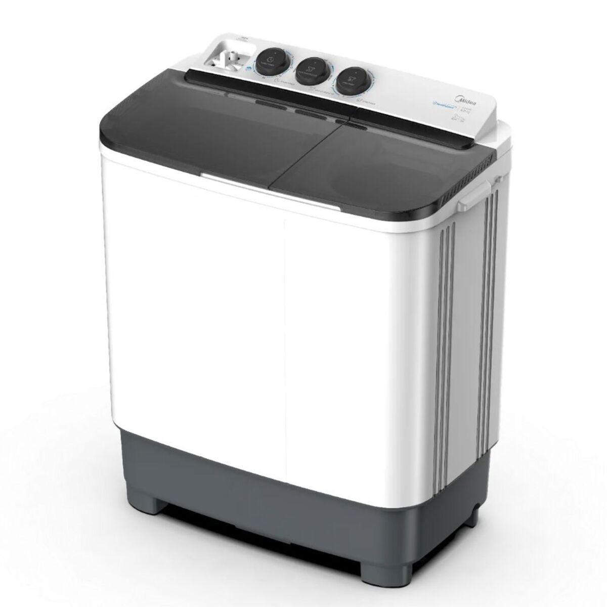 Midea Twin Tub Washing Machine 5kg, White - MTA50-P1002S