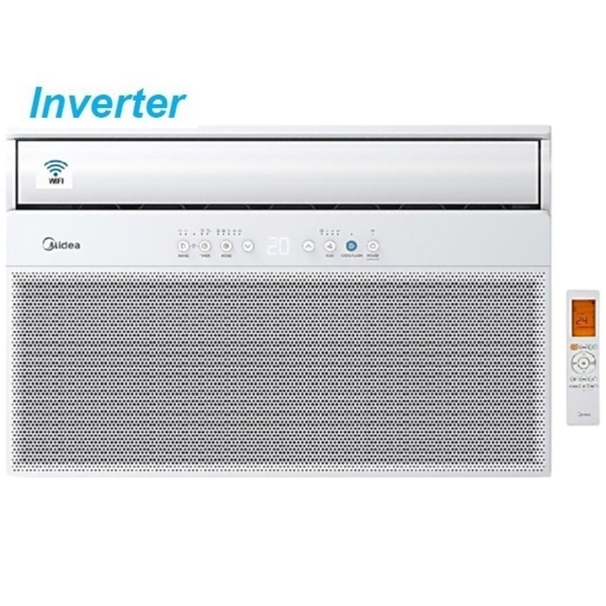Midea Window Air Conditioner 18,500 BTU Inverter Wifi - MWTWGHG-18CR-2