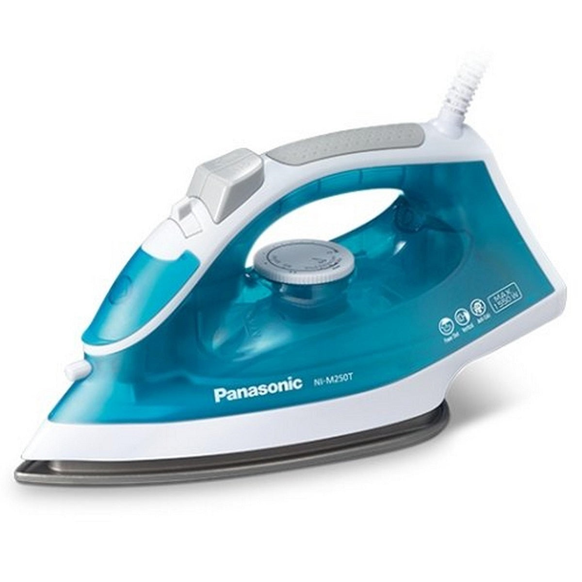 Panasonic Steam Iron 1550 Watts, Green - NI-M250TGTH