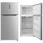 Panasonic Top Mount Freezer Refrigerator 651 Liters, Silver - NR-BC833MSAS