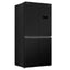 Panasonic 4 Door French Door Refrigerator 446 Liters 15.8 CFT, Black - NR-DC60MSSKW