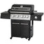 Orca Gas Grill 4 Burner + 1 Infrared Burner + 1 Slide Burner - OR-4GG-411B