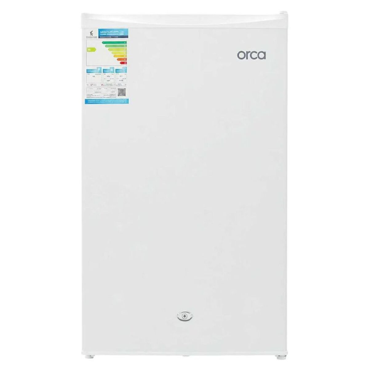 Orca Single Door Refrigerator 91 Liters, White - OR-BC90WHT