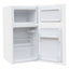 Orca Double Door Refrigerator 89 Liters 2.8 CFT, White - OR-BCD89WHT