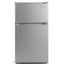 Orca Double Door Refrigerator 89 Liters 2.8 CFT, Silver - OR-BCD89SLV