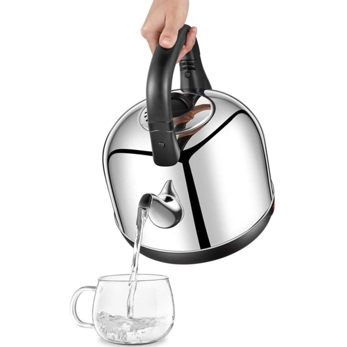 Orca Dome Kettle 6L 2400W Cordless - Stainless Steel - OR-PR96
