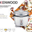 Kenwood 2-in-1 Rice Cooker 0.6L 3-Cups Rice with Food Steamer - White