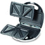 Kenwood 2-in-1 Sandwich Maker with Grill 750 Watts, White - SMP01.A0WH