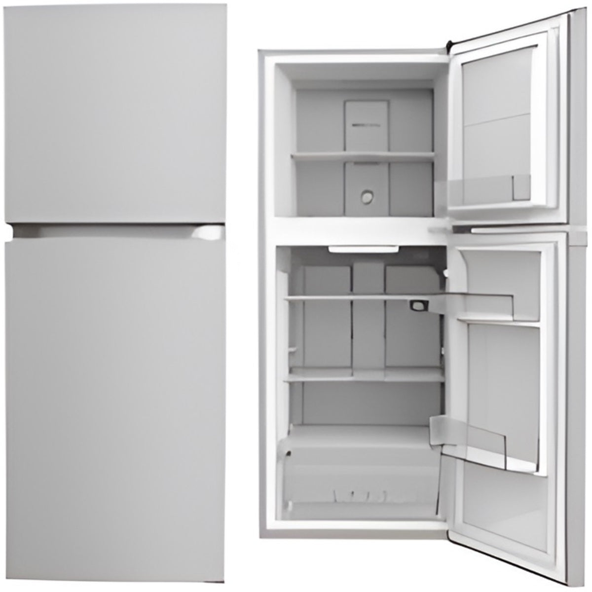 Skyworth Top Mount Freezer Refrigerator 219 Liters, Silver - SRD-265WTAPA