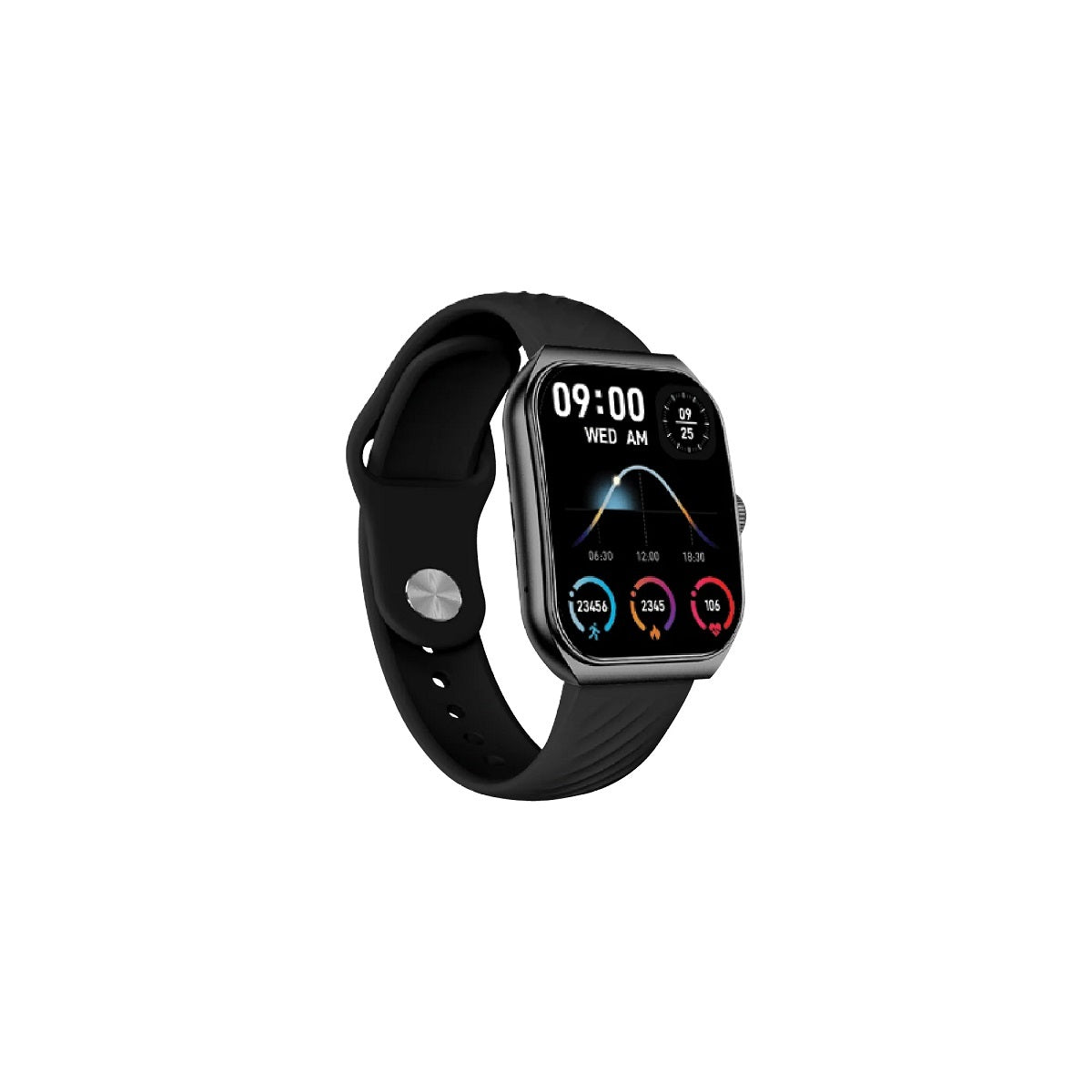 ساعة ذكية  Smartix CrossFit Curve ساعة ذكية  شاشة AMOLED مقاس 1.96 بوصة / بلوتوث  بطارية 260 مللي أمبير