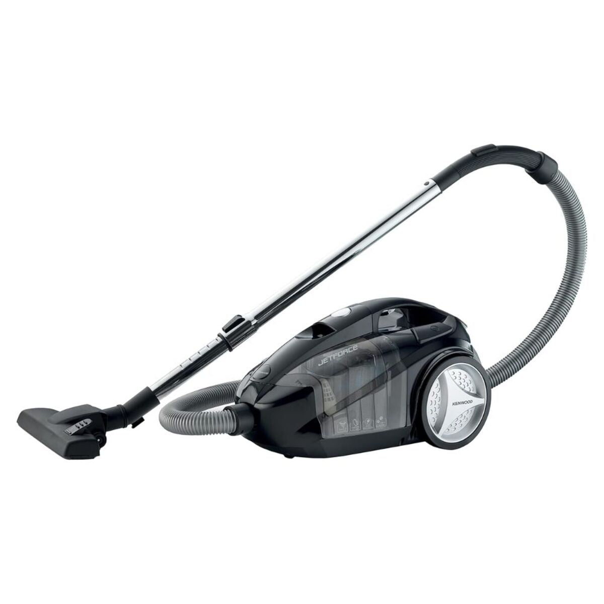 Kenwood 2200W Bagless Canister Vacuum Cleaner, Black - VBP60.000.BK