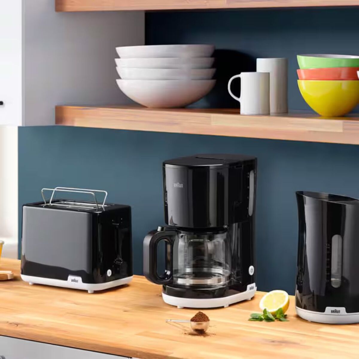 Braun Electric Kettle, 1.7L, 2200W, Black - WK1100BK