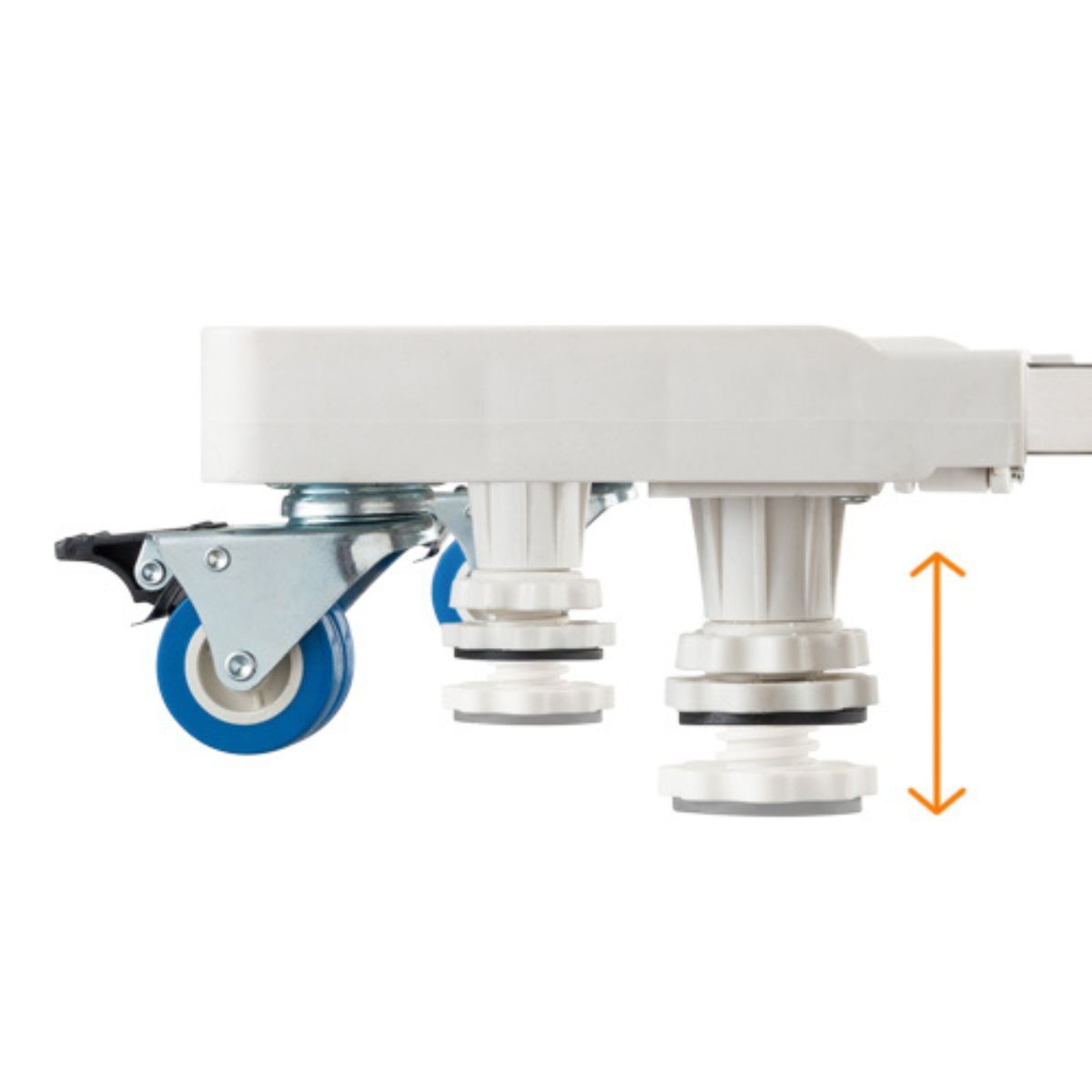 Orca Multi Functional Adjustable Washer Stand 50-70 Cm, White - WM-S05-1
